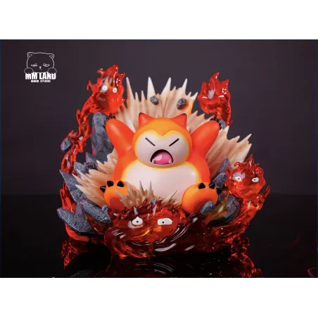 Pokemon Snorlax with Calcifer - MMLAND Studio Exclusive