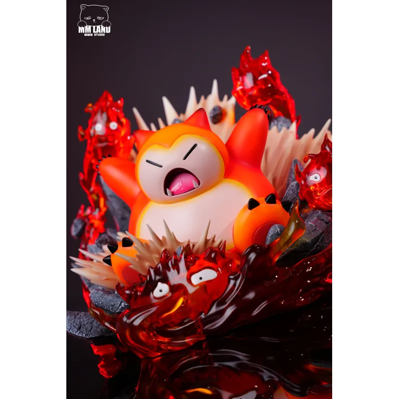 Pokemon Snorlax with Calcifer - MMLAND Studio Exclusive