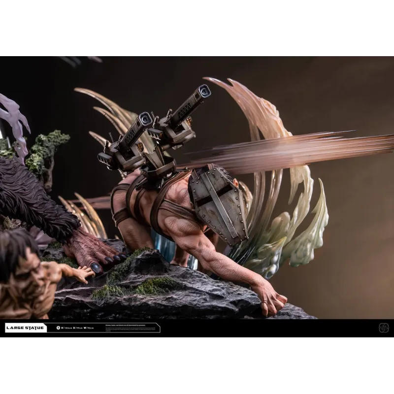 Ataque a los Titanes Titan Bestia - Hertz Studio Colección Exclusiva