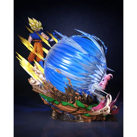 Dragon Ball Spirit Bomb Triumphant Goku vs Kid Buu KD Collectibles