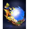 Dragon Ball Spirit Bomb Triumphant Goku vs Kid Buu KD Collectibles