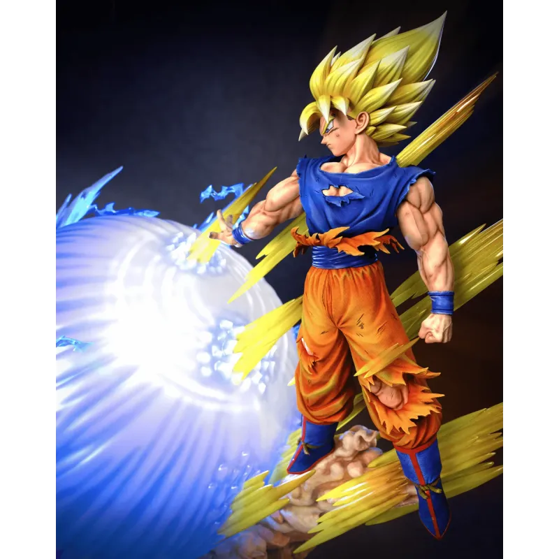 Dragon Ball Spirit Bomb Triumphant Goku vs Kid Buu KD Collectibles