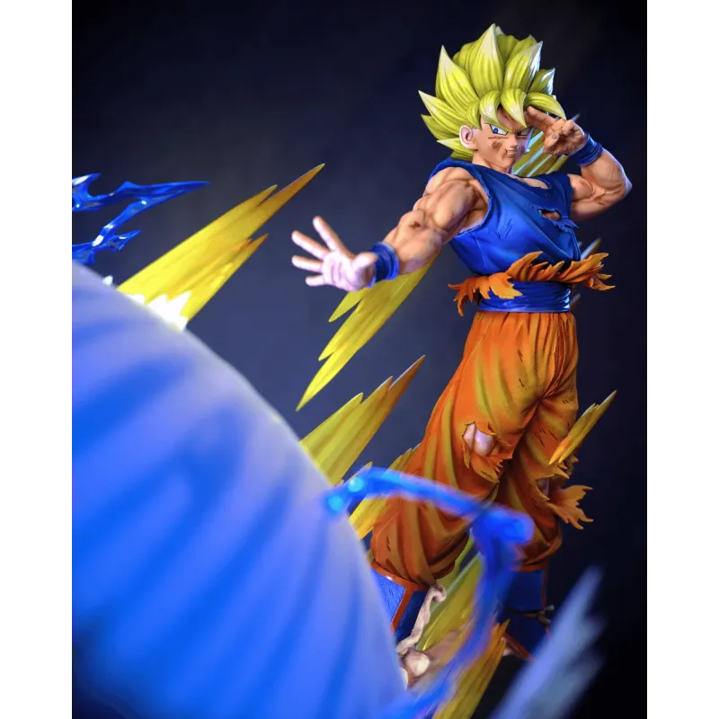 Dragon Ball Spirit Bomb Triumphant Goku vs Kid Buu KD Collectibles
