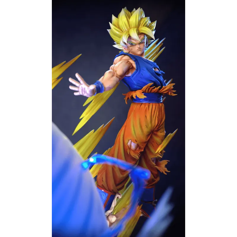 Dragon Ball Spirit Bomb Triumphant Goku vs Kid Buu KD Collectibles