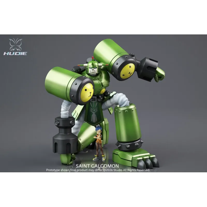 Digimon MegaGargomon & Henry Wong Hudie Studio