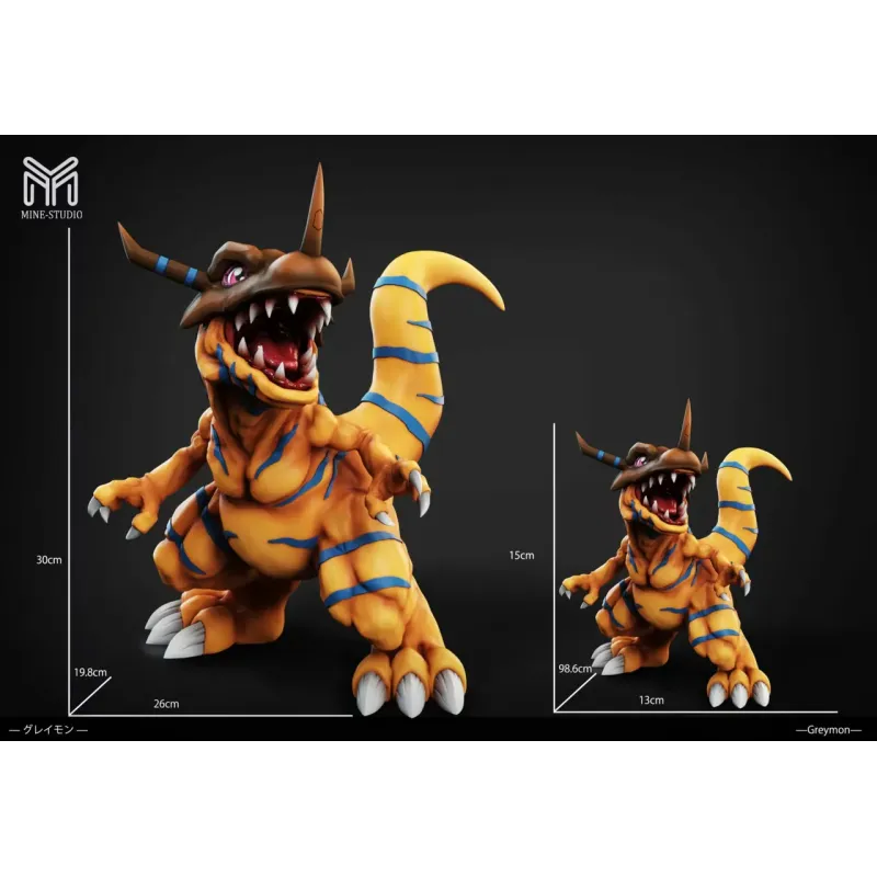 Digimon Greymon V2 Mine Studio