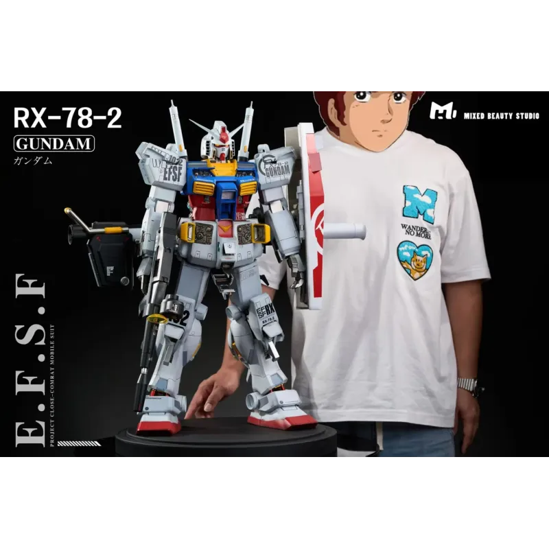 Mobile Suit Gundam White Devil RX-78 MIXED BEAUTY STUDIO