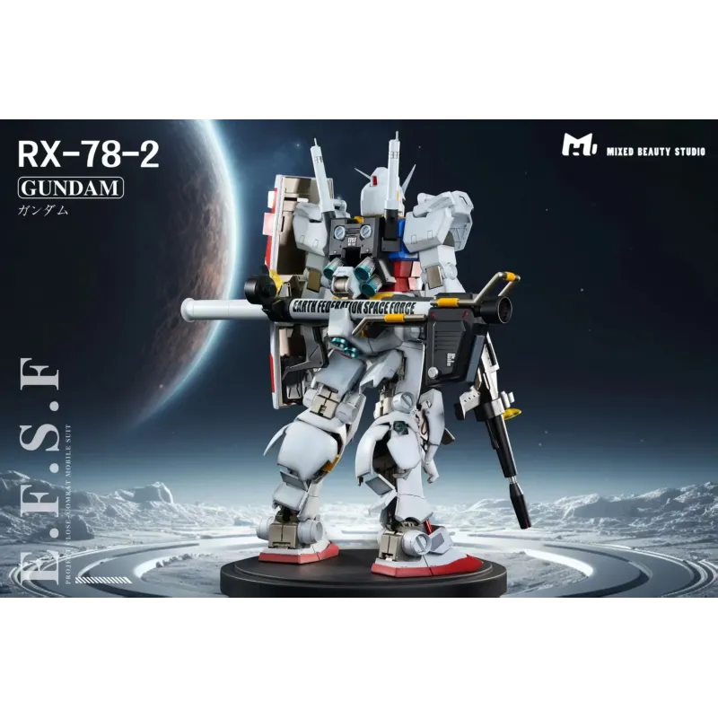 Mobile Suit Gundam White Devil RX-78 MIXED BEAUTY STUDIO