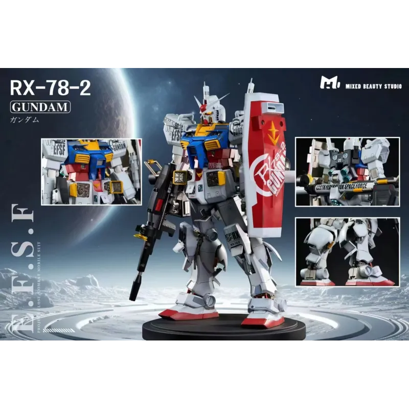Mobile Suit Gundam White Devil RX-78 MIXED BEAUTY STUDIO