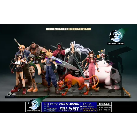 Final Fantasy 7 OG Diorama Kintsukuroi Creations - Limited Edition