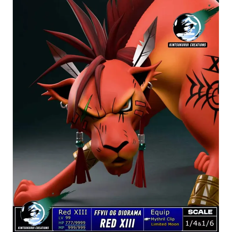 Final Fantasy 7 OG Diorama Kintsukuroi Creations - Limited Edition