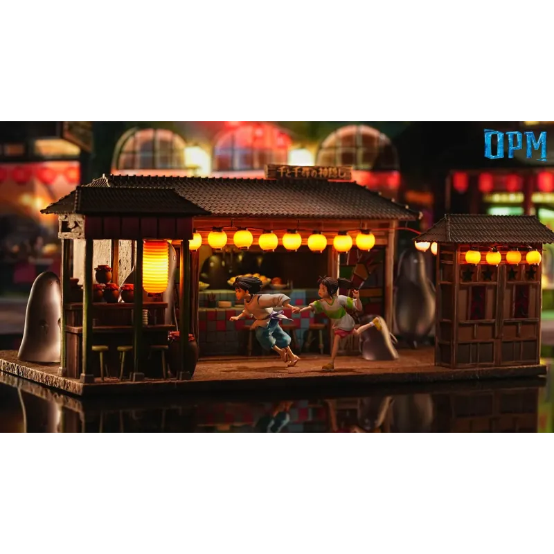 Spirited Away Chihiro Ogino & Haku running OPM Studio