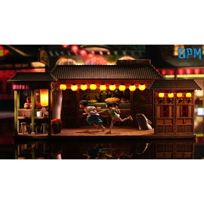 Spirited Away Chihiro Ogino & Haku running OPM Studio