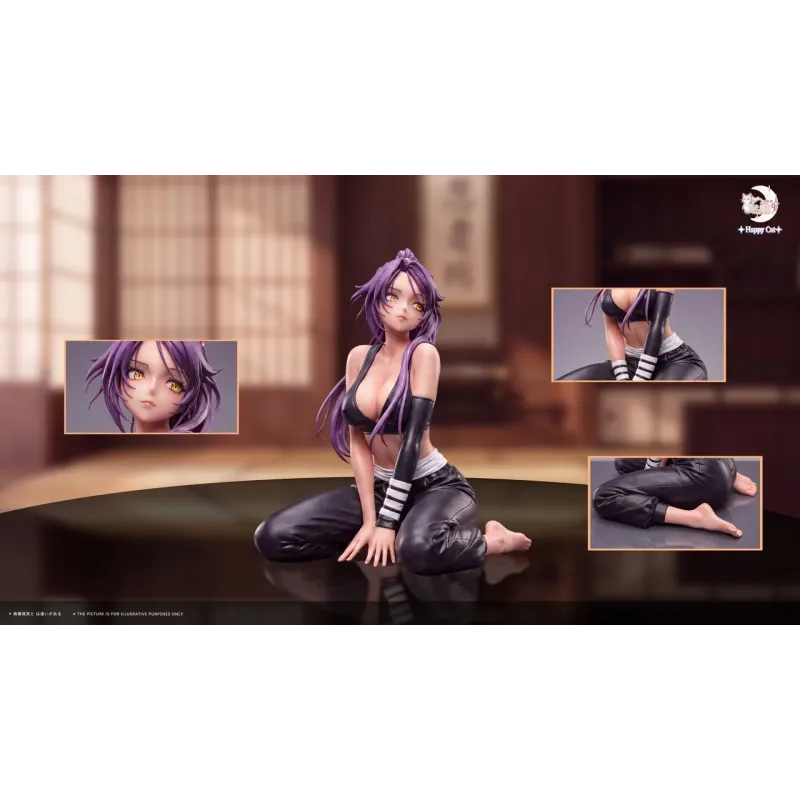 Bleach Yoruichi Shihouin Happy Cat Studio