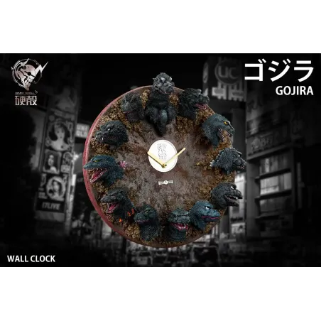 Godzilla Wall Clock Hard Shell Studio