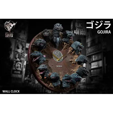 Godzilla Wall Clock Hard Shell Studio