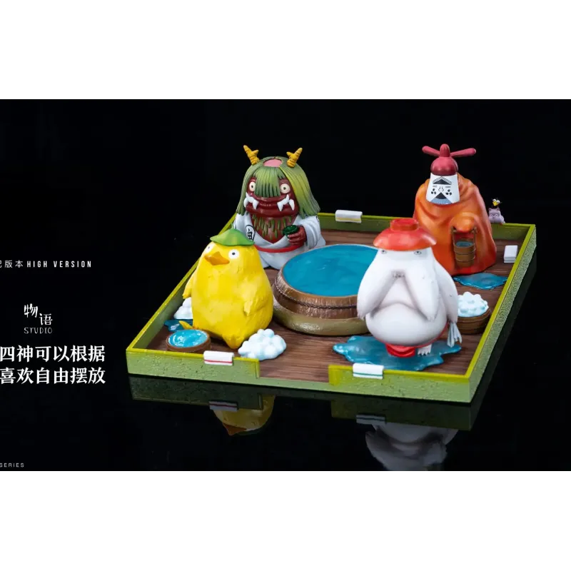 Spirited Away Bathhouse Four Gods Wu Yu Studio