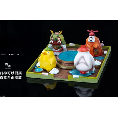 Spirited Away Bathhouse Four Gods Wu Yu Studio