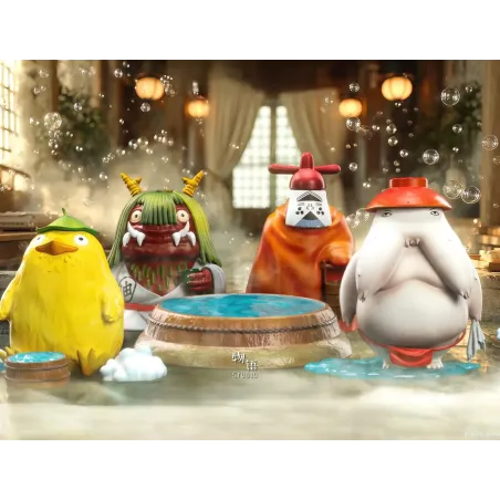 Spirited Away Bathhouse Four Gods Wu Yu Studio