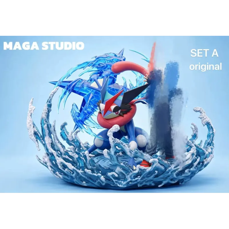 Pokemon Ash Ketchum & Greninja MAGA Studio