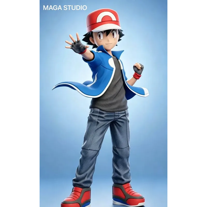 Pokemon Ash Ketchum & Greninja MAGA Studio