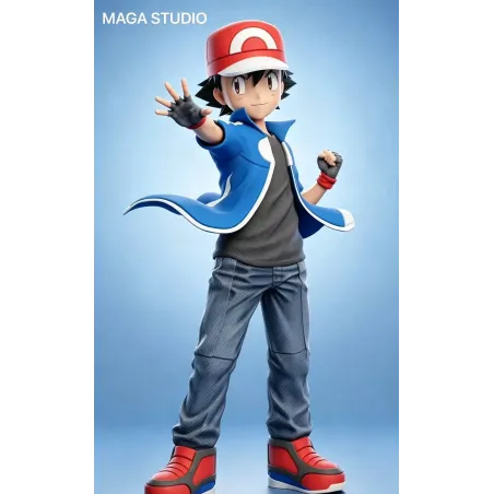 Pokemon Ash Ketchum & Greninja MAGA Studio