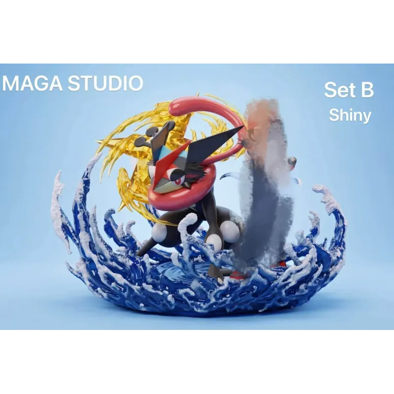 Pokemon Ash Ketchum & Greninja MAGA Studio