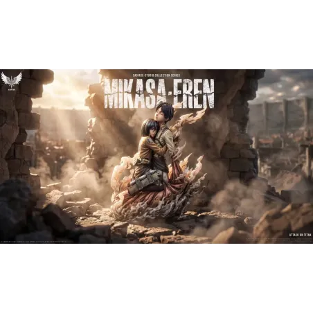 Attack on Titan Mikasa & Eren Saoirse Studio