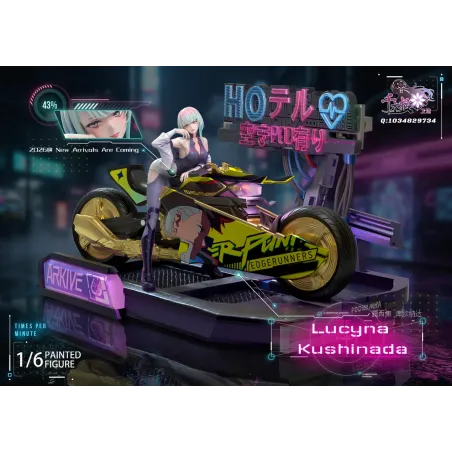Cyberpunk: Edgerunners Lucy Motorcycle QBYGZ Studio