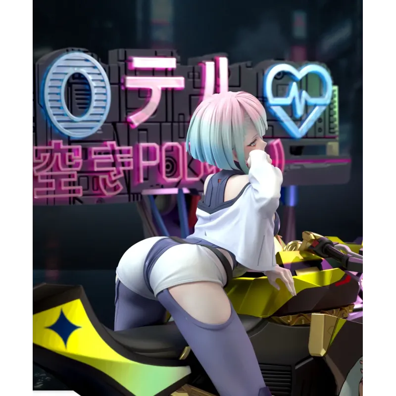 Cyberpunk: Edgerunners Lucy Motorcycle QBYGZ Studio