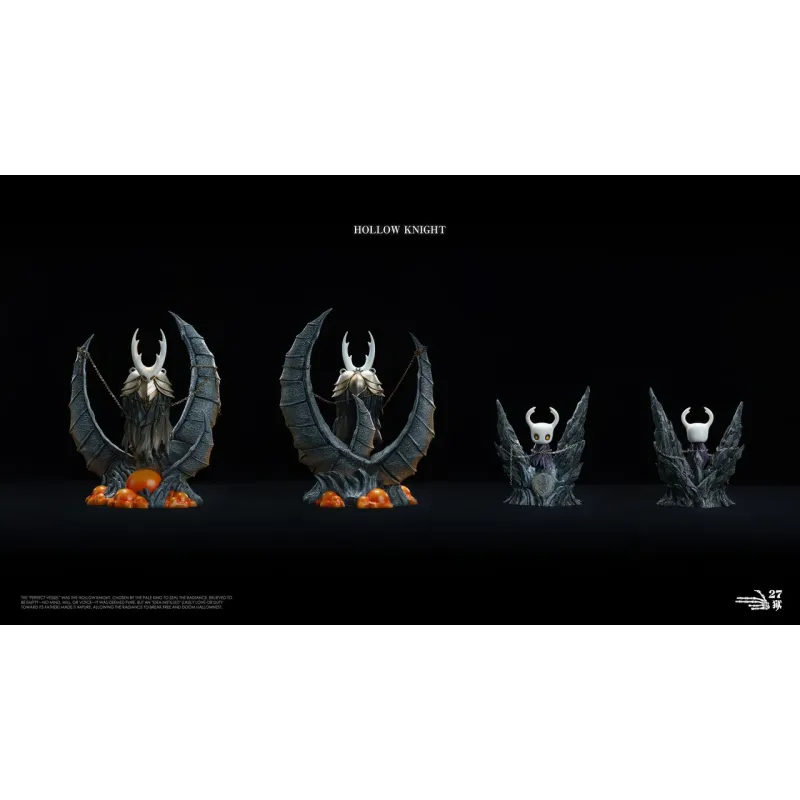 Hollow Knight Pure Vessel & The Knight 27abyss Studio