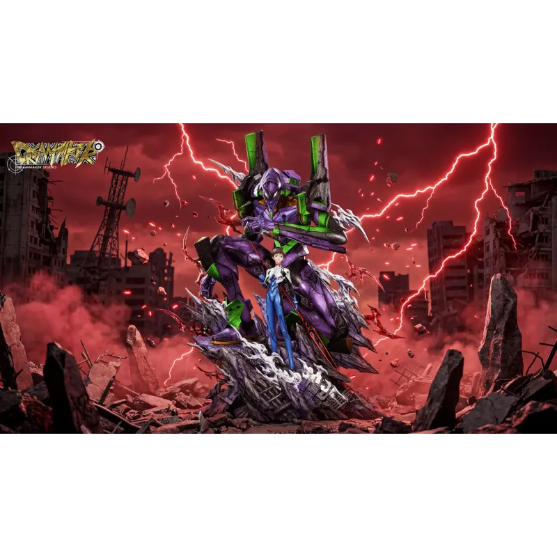 Neon Genesis Evangelion Ikari Shinji & EVA-01 Dreammaker Studio