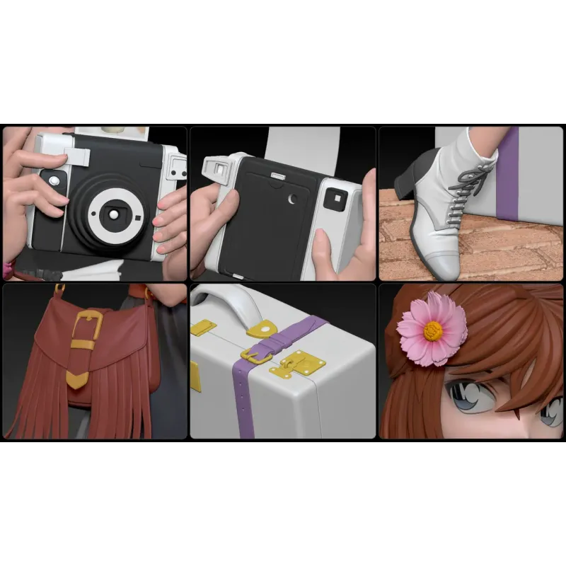 Detective Conan Haibara Ai Lucky Studio × RX Studio