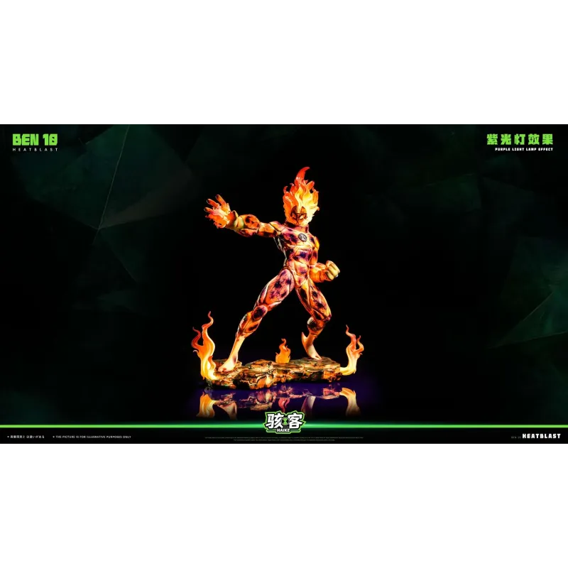 Ben 10 Heatblast and Diamondhead Haike Studio