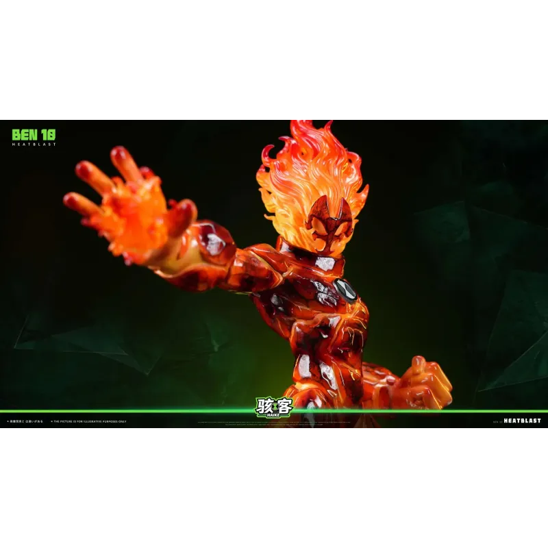 Ben 10 Heatblast and Diamondhead Haike Studio
