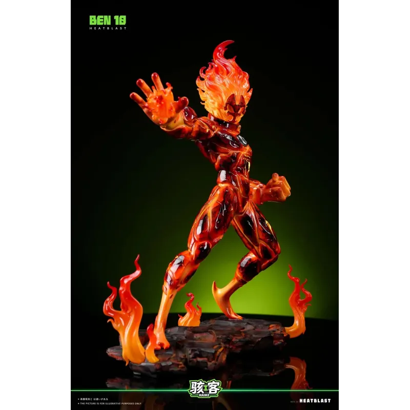 Ben 10 Heatblast and Diamondhead Haike Studio