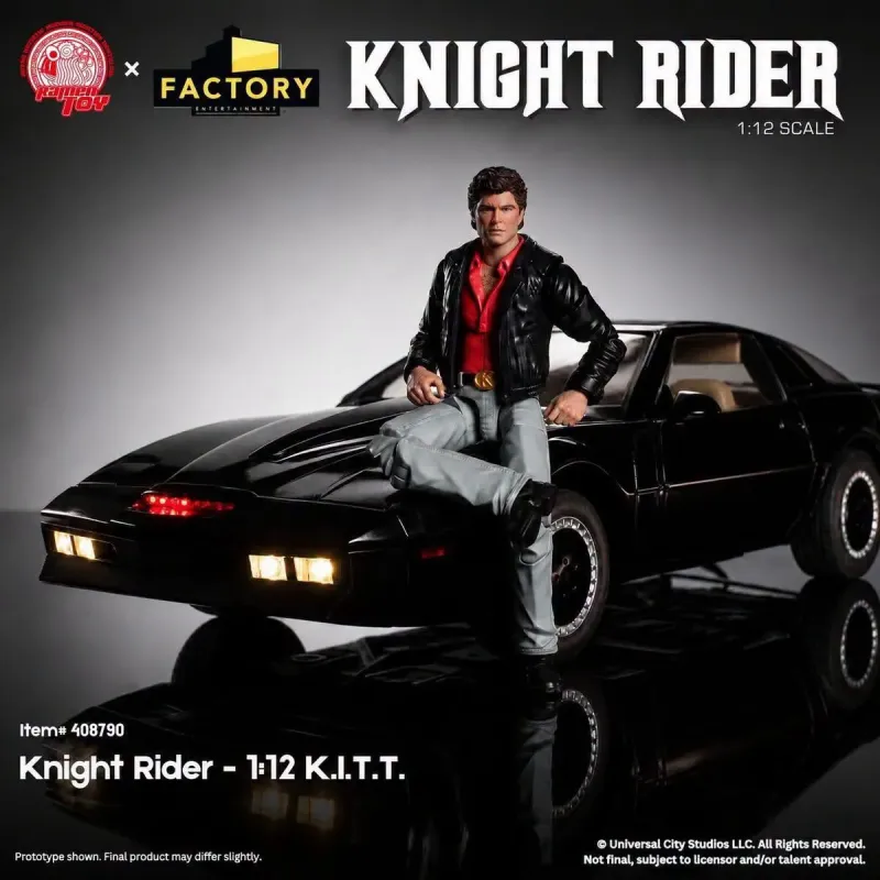 Knight Rider Michael Knight & K.I.T.T Ramen Toys