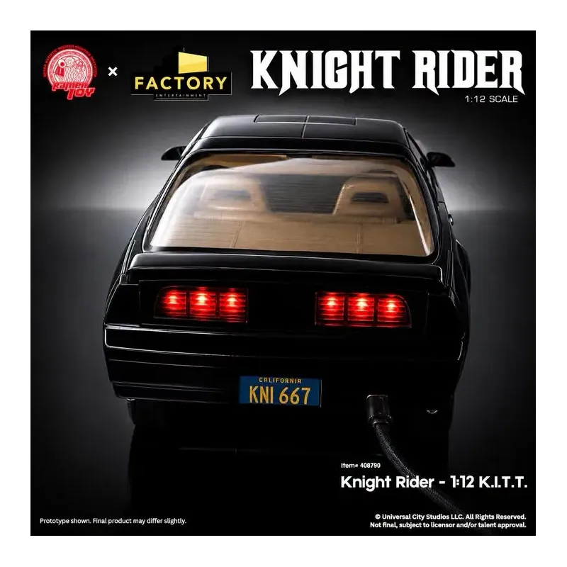 Knight Rider Michael Knight & K.I.T.T Ramen Toys
