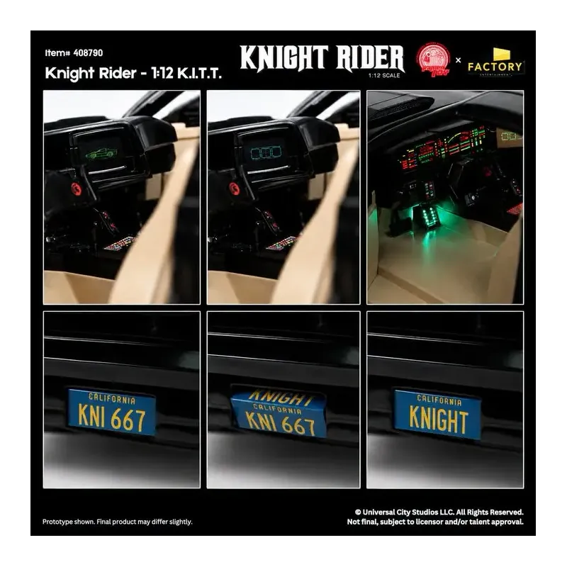 Knight Rider Michael Knight & K.I.T.T Ramen Toys