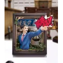 Ace Attorney Naruhodo Ryuichi X Mitsurugi Reiji Frame 3D APEX-TOYS
