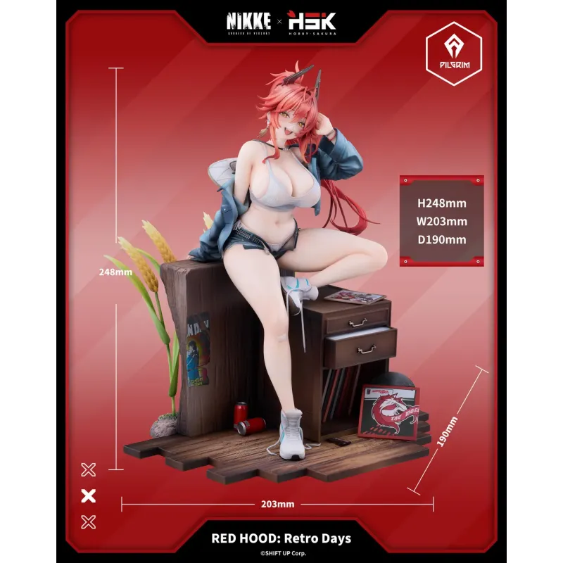 Goddess of Victory: Nikke Red Hood Retro Days Deluxe Ver. Hobby Sakura