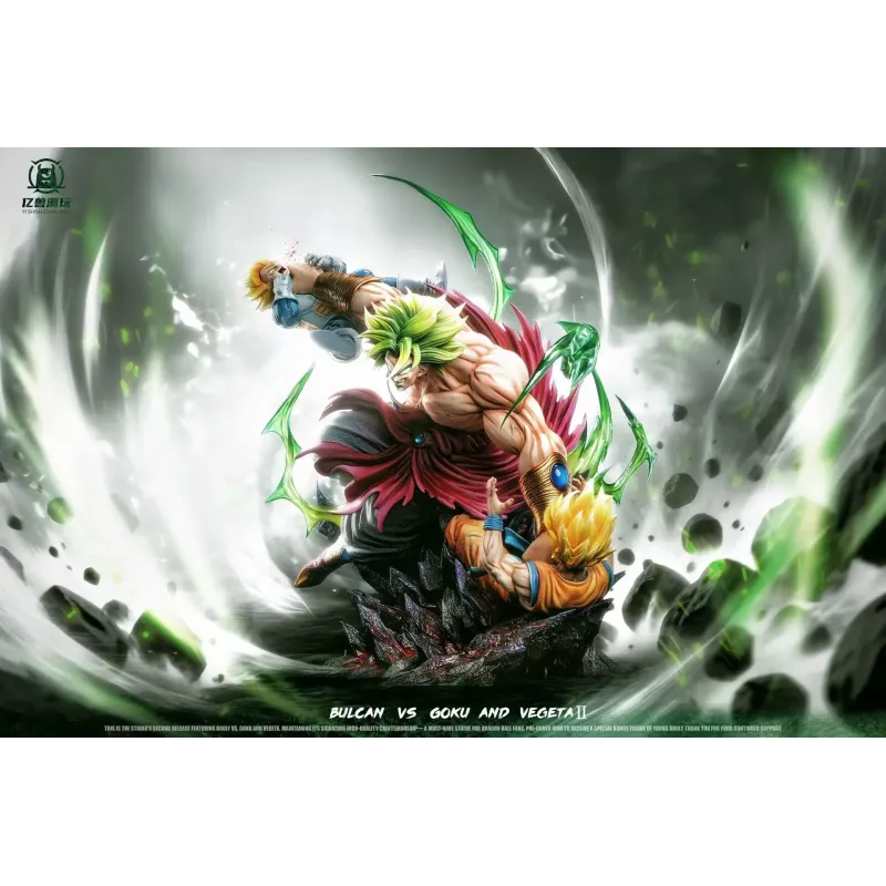 Dragon Ball Z Broly vs Goku & Vegeta V2 Yishou Stuido