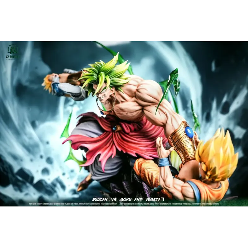 Dragon Ball Z Broly vs Goku & Vegeta V2 Yishou Stuido