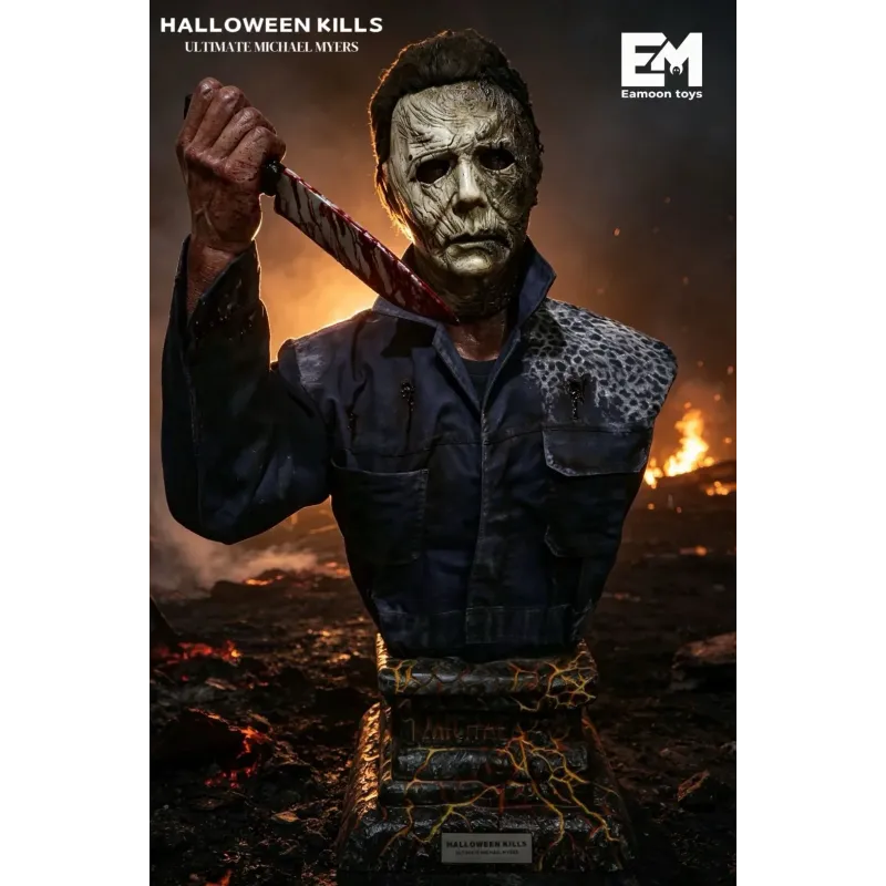 Halloween Kills Ultimate Michael Myers Battle Damaged Bust Eamoon Toys