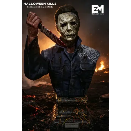Halloween Kills Ultimate Michael Myers Battle Damaged Bust Eamoon Toys