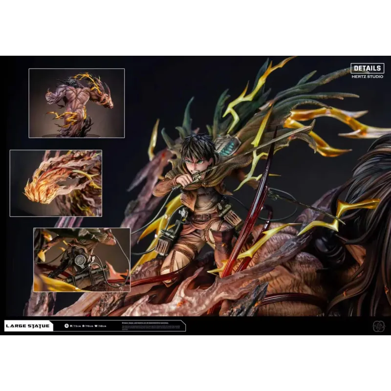Attack on Titan Attack Titan & Female Titan Hertz Studio