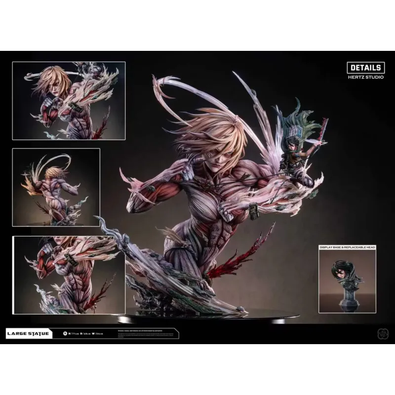 Attack on Titan Attack Titan & Female Titan Hertz Studio