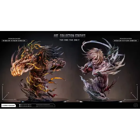 Attack on Titan Attack Titan & Female Titan Hertz Studio
