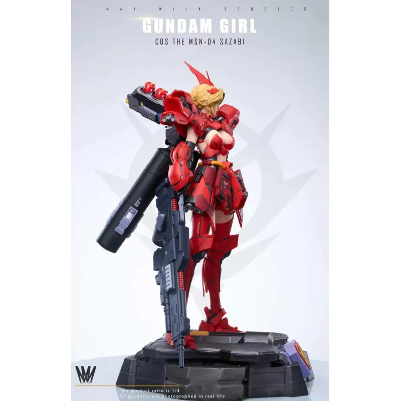 Gundam Girl Cosplay The MSN-04 Sazabi Gundam Max Milk Studio
