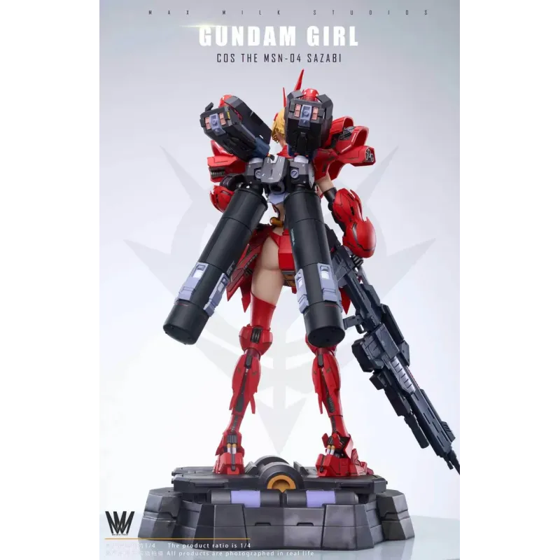 Gundam Girl Cosplay The MSN-04 Sazabi Gundam Max Milk Studio